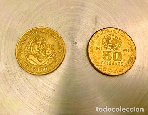 Monedas antiguas de Am&eacute;rica: moneda conmemorativa unicef - Foto 1