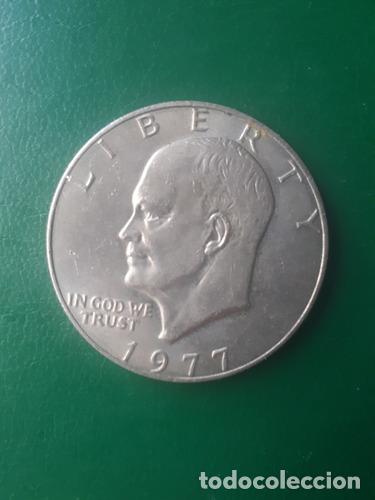 Monedas antiguas de Am&eacute;rica: eeuu 1977 1 dolar eisenhauer - Foto 1