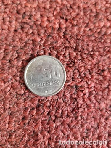Monedas antiguas de Am&eacute;rica: moneda de uruguay 50 centesimos 1994 - Foto 1