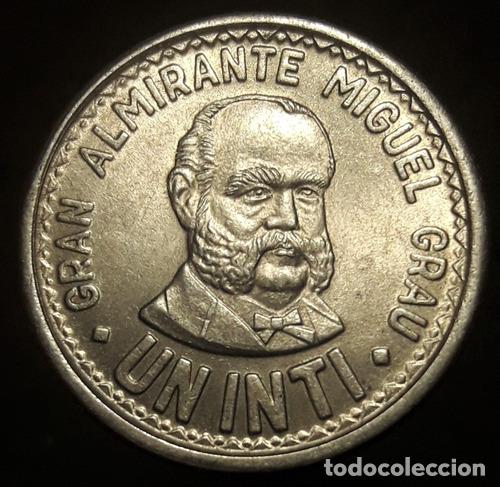 Monedas antiguas de Am&eacute;rica: moneda peru 1 inti 1986 - Foto 1