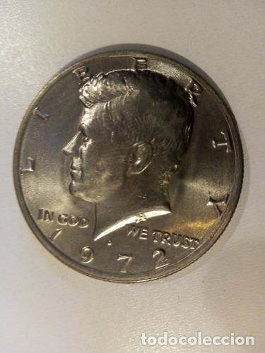Monedas antiguas de Am&eacute;rica: monedas de half dollar kennedy - Foto 1