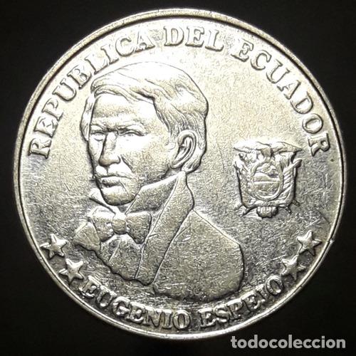Monedas antiguas de Am&eacute;rica: moneda ecuador 10 centavos 2000 - Foto 1
