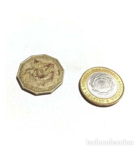 Monedas antiguas de Am&eacute;rica: numismatica moneda 1 dolar belize - Foto 1