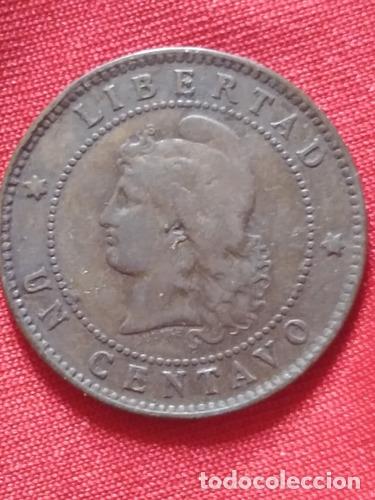 Monedas antiguas de Am&eacute;rica: argentina 1 centavo de 1894 - Foto 1