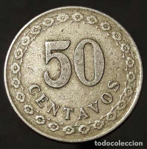 Monedas antiguas de Am&eacute;rica: moneda paraguay 50 centavos 1925 - Foto 1
