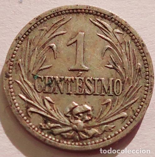 Monedas antiguas de Am&eacute;rica: 1 centesimo uruguay moneda 1901 - Foto 1