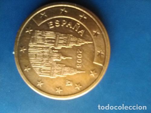 Monedas antiguas de Am&eacute;rica: moneda euro espana 5 centavos ano 2008 - Foto 1