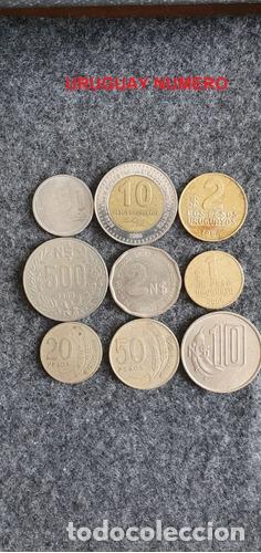 Monedas antiguas de Am&eacute;rica: lote monedas de uruguay - Foto 1