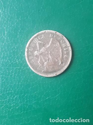 Monedas antiguas de Am&eacute;rica: chile 1899 10 centavos plata - Foto 1