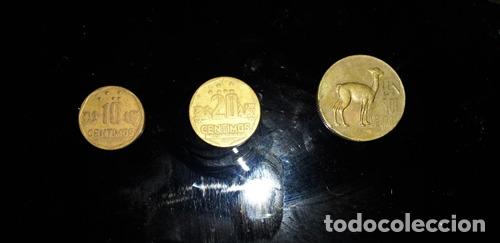 Monedas antiguas de Am&eacute;rica: lote de monedas de peru - Foto 1