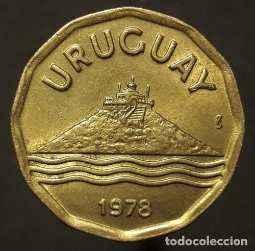 Monedas antiguas de Am&eacute;rica: moneda uruguay 20 centesimos 1978 - Foto 1