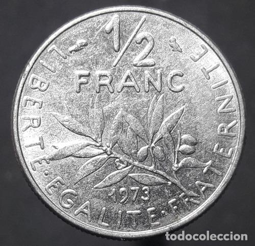 Monedas antiguas de Am&eacute;rica: moneda francia 12 franc 1973 - Foto 1