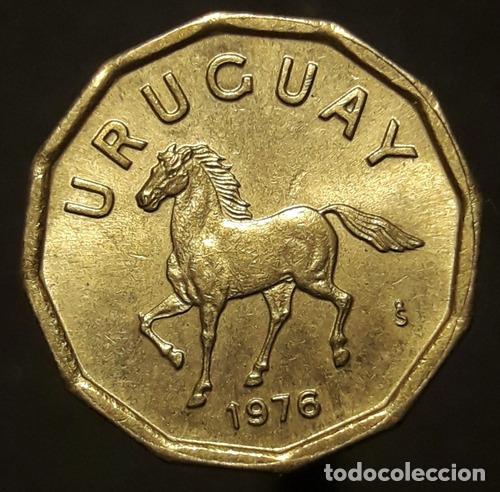 Monedas antiguas de Am&eacute;rica: moneda uruguay 10 centesimos 1976 - Foto 1