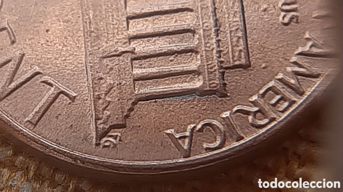 Monedas antiguas de Am&eacute;rica: (ERROR-E.UNIDOS)(1982)(ZINC) ONE CENT LINCOLN - Foto 5