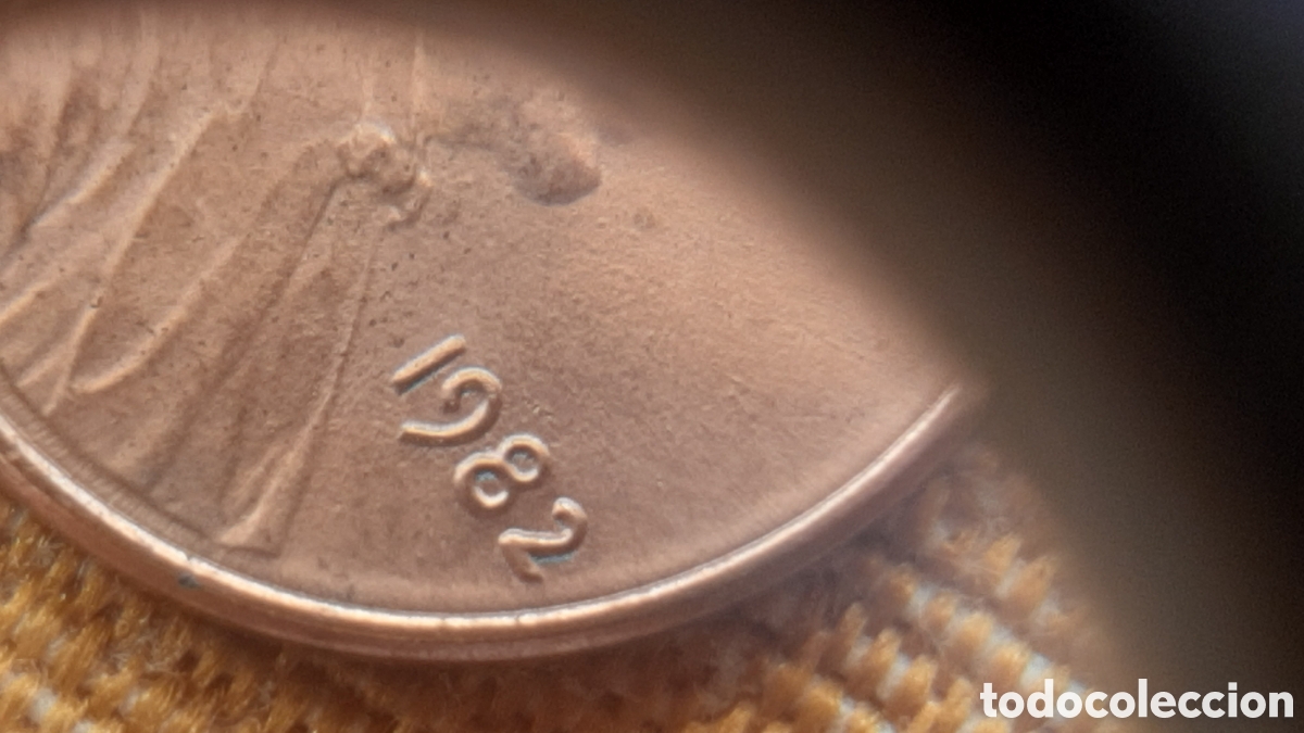 Monedas antiguas de Am&eacute;rica: (ERROR-E.UNIDOS)(1982)(ZINC) ONE CENT LINCOLN - Foto 7