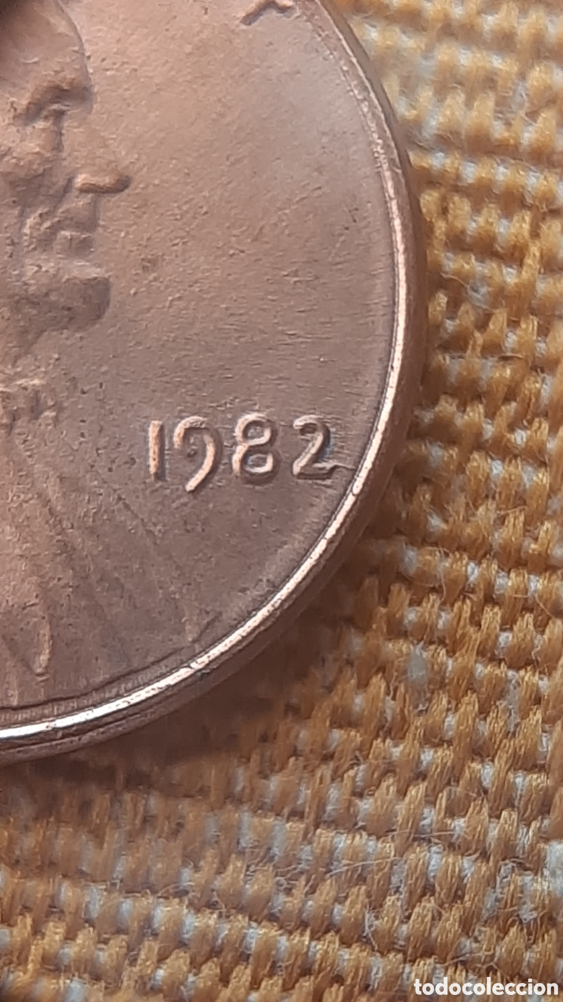 Monedas antiguas de Am&eacute;rica: (ERROR-E.UNIDOS)(1982)(ZINC) ONE CENT LINCOLN - Foto 9