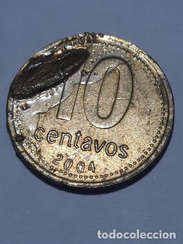 Monedas antiguas de Am&eacute;rica: moneda de argentina de 10 centavos de 2004 - Foto 1