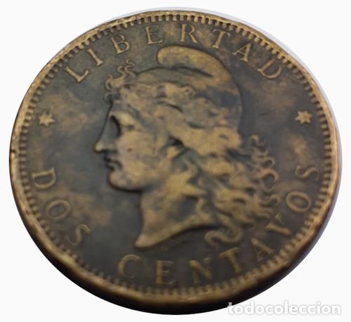 Monedas antiguas de Am&eacute;rica: moneda argentina 1884 2 centavos - Foto 1