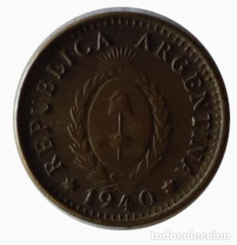 Monedas antiguas de Am&eacute;rica: moneda argentina 1941 1 centavo - Foto 1