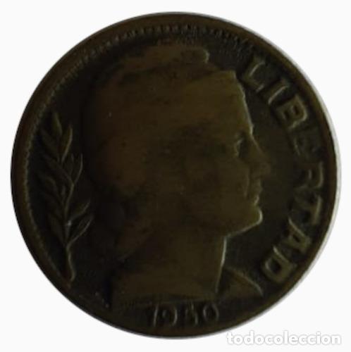 Monedas antiguas de Am&eacute;rica: moneda argentina 1950 10 centavos - Foto 1