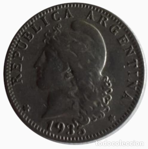 Monedas antiguas de Am&eacute;rica: moneda argentina 1935 20 centavos - Foto 1