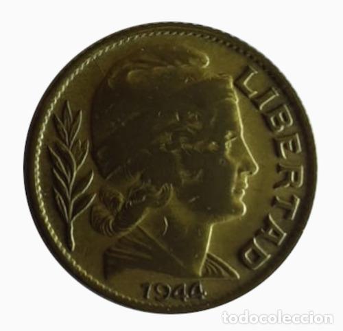 Monedas antiguas de Am&eacute;rica: moneda argentina 1944 20 centavos - Foto 1