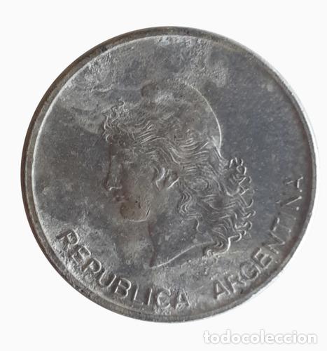 Monedas antiguas de Am&eacute;rica: moneda argentina 1983 5 centavos - Foto 1