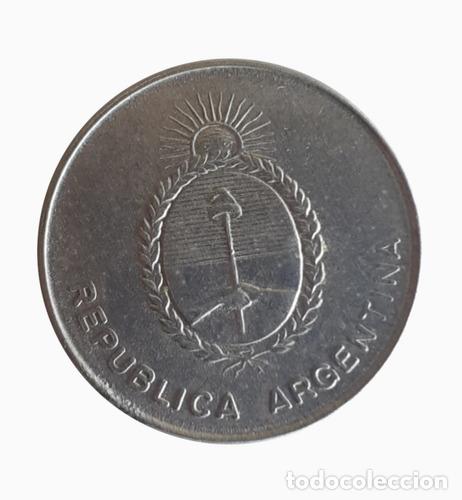 Monedas antiguas de Am&eacute;rica: moneda argentina 1990 100 australes - Foto 1