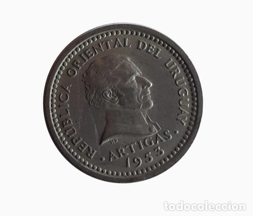 Monedas antiguas de Am&eacute;rica: moneda uruguay 1943 2 centimos - Foto 1