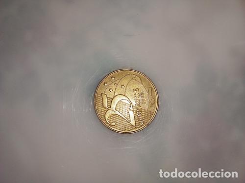 Monedas antiguas de Am&eacute;rica: moneda 25 centavos brasil 1999 - Foto 1