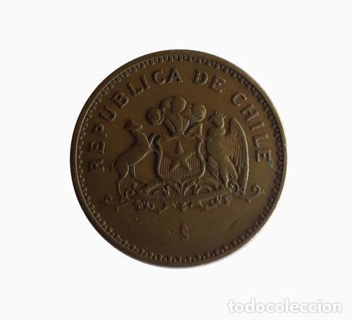 Monedas antiguas de Am&eacute;rica: moneda chile 1987 100 pesos - Foto 1