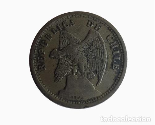 Monedas antiguas de Am&eacute;rica: moneda chile 1932 20 centavos - Foto 1