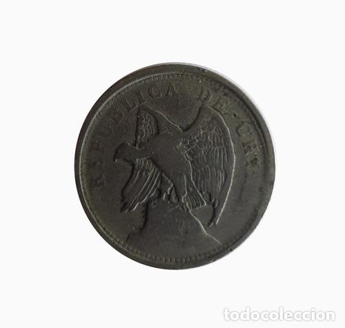 Monedas antiguas de Am&eacute;rica: moneda chile 1925 20 centavos - Foto 1