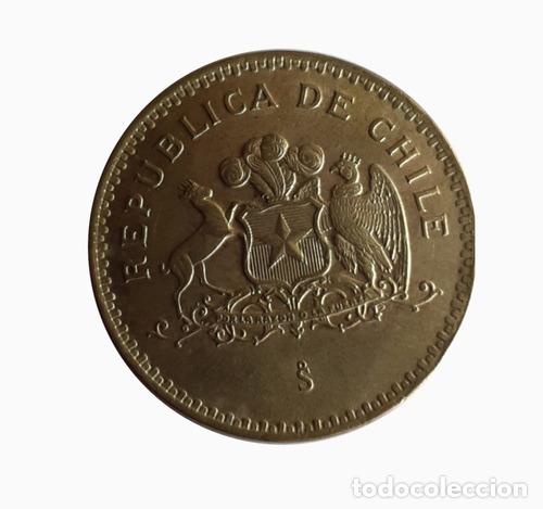 Monedas antiguas de Am&eacute;rica: moneda chile 1993 100 pesos - Foto 1