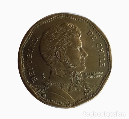 Monedas antiguas de Am&eacute;rica: moneda chile 1995 50 pesos - Foto 1