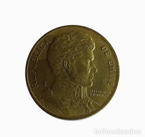 Monedas antiguas de Am&eacute;rica: moneda chile 1995 10 pesos - Foto 1