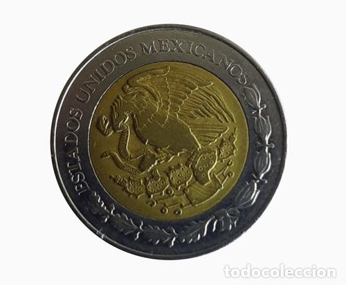 Monedas antiguas de Am&eacute;rica: moneda mexico 1993 1 peso - Foto 1