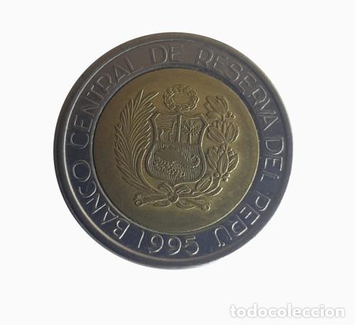 Monedas antiguas de Am&eacute;rica: moneda peru 1995 2 soles - Foto 1
