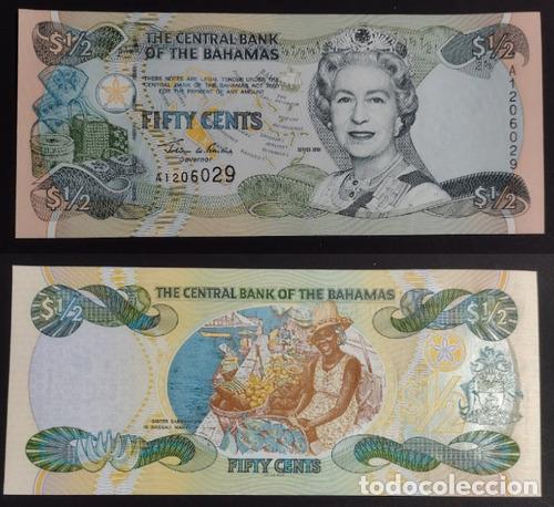 Billete De Bahamas Sin Circular Reina Elizabeth - Compra Venta En ...