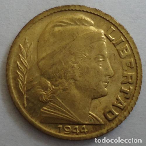 Monedas antiguas de Am&eacute;rica: argentina 5 centavos 1944 - Foto 1
