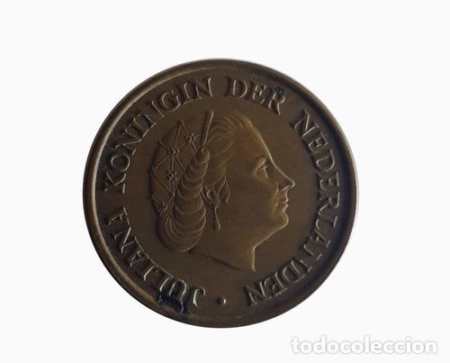 Monedas antiguas de Am&eacute;rica: moneda holanda 1963 5 centavos - Foto 1