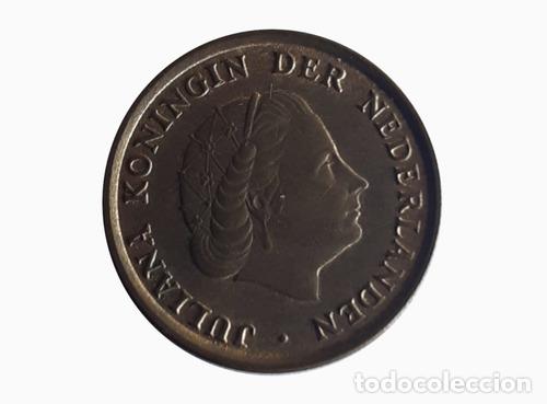Monedas antiguas de Am&eacute;rica: moneda holanda 1968 1 centavo - Foto 1