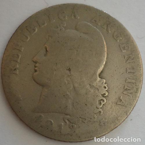 Monedas antiguas de Am&eacute;rica: argentina 20 centavos 1912 b - Foto 1