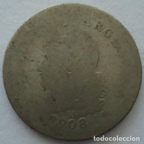 Monedas antiguas de Am&eacute;rica: argentina 10 centavos 1908 c - Foto 1