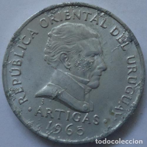 Monedas antiguas de Am&eacute;rica: uruguay 50 centesimos 1965 - Foto 1