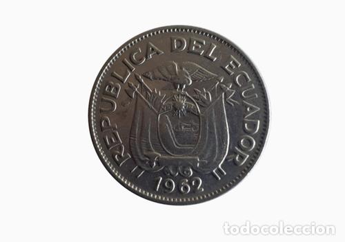 Monedas antiguas de Am&eacute;rica: moneda ecuador 1962 20 centavos Ed. 20 - Foto 1