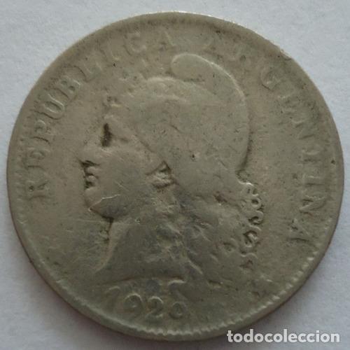 Monedas antiguas de Am&eacute;rica: argentina 20 centavos 1929 - Foto 1