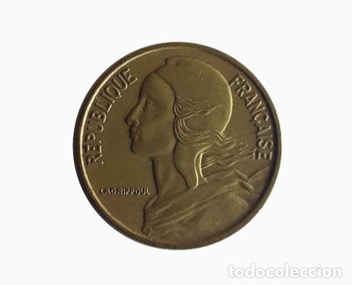 Monedas antiguas de Am&eacute;rica: moneda francia 1966 5 centimos - Foto 1