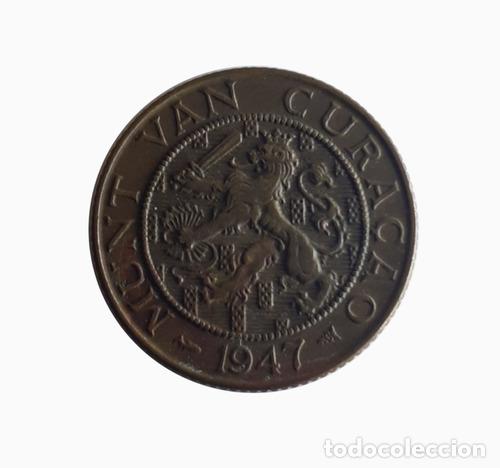 Monedas antiguas de Am&eacute;rica: moneda holanda 1947 2 12 centavos - Foto 1