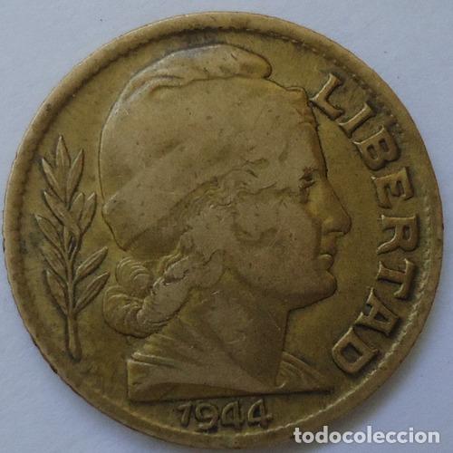 Monedas antiguas de Am&eacute;rica: argentina 10 centavos 1944 - Foto 1